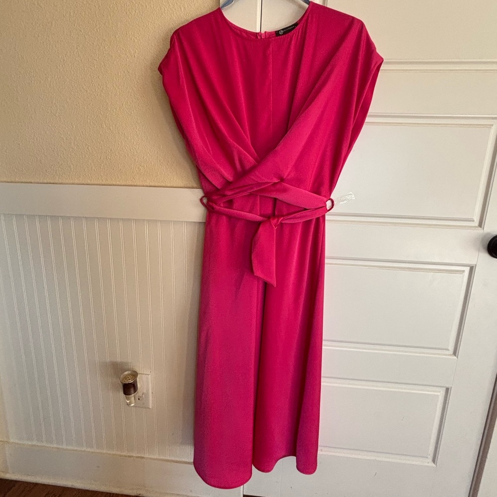 Elegant Pink Women's Dress